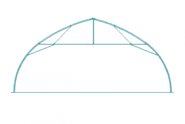 schéma serre tunnel ogive