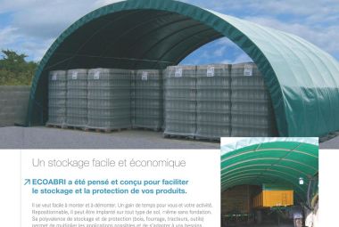 serre de stockage agricole eco abri