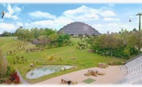 Image de synthèse dome bioclimatique de Beauval