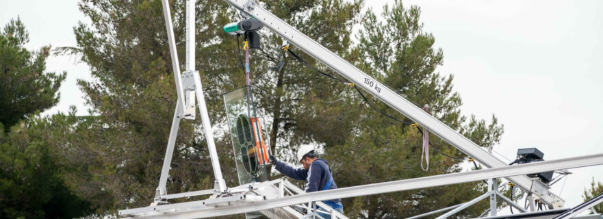 installation charpente metalique pour un lycée