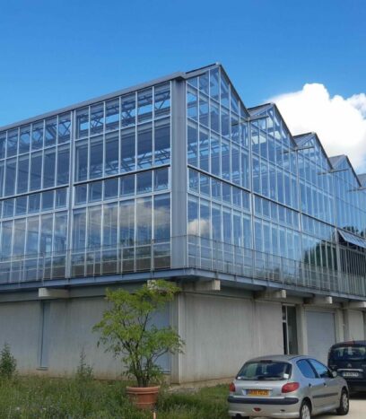 serre botanique pour le jardin des sciences de Besançon
