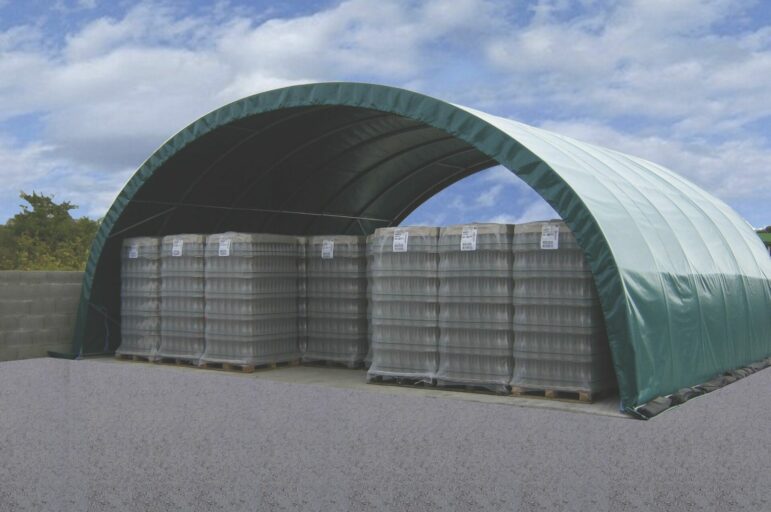 serre tunnel pour stockage